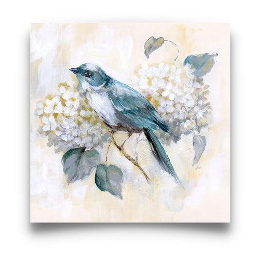 Bird and Flower No.1 Art Oil Painting Poster