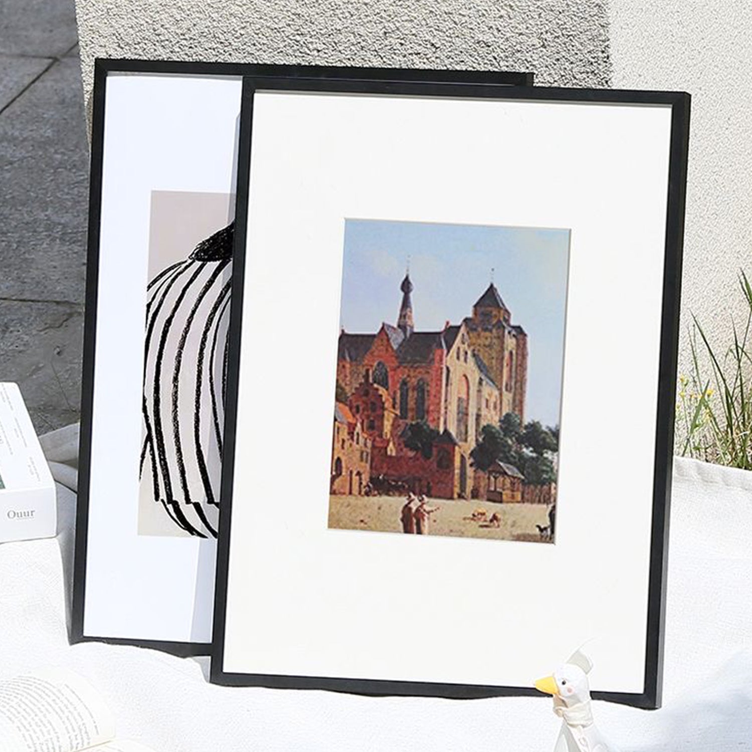 50x70CM Black Premium Aluminum Metal Photo Frame 20x28" inch