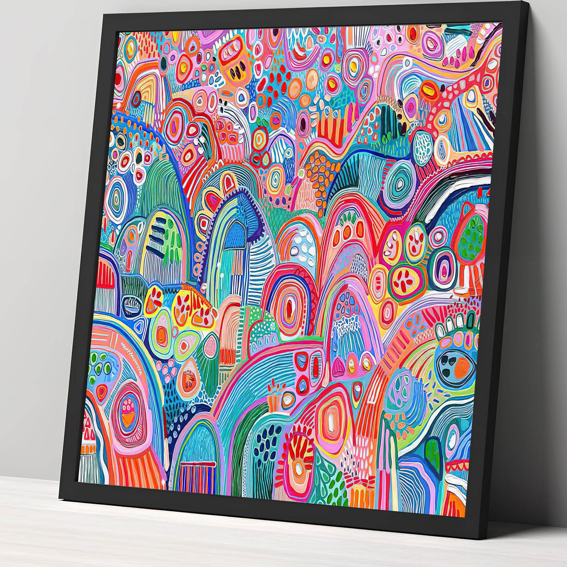 PARADISE - Aboriginal Art Poster