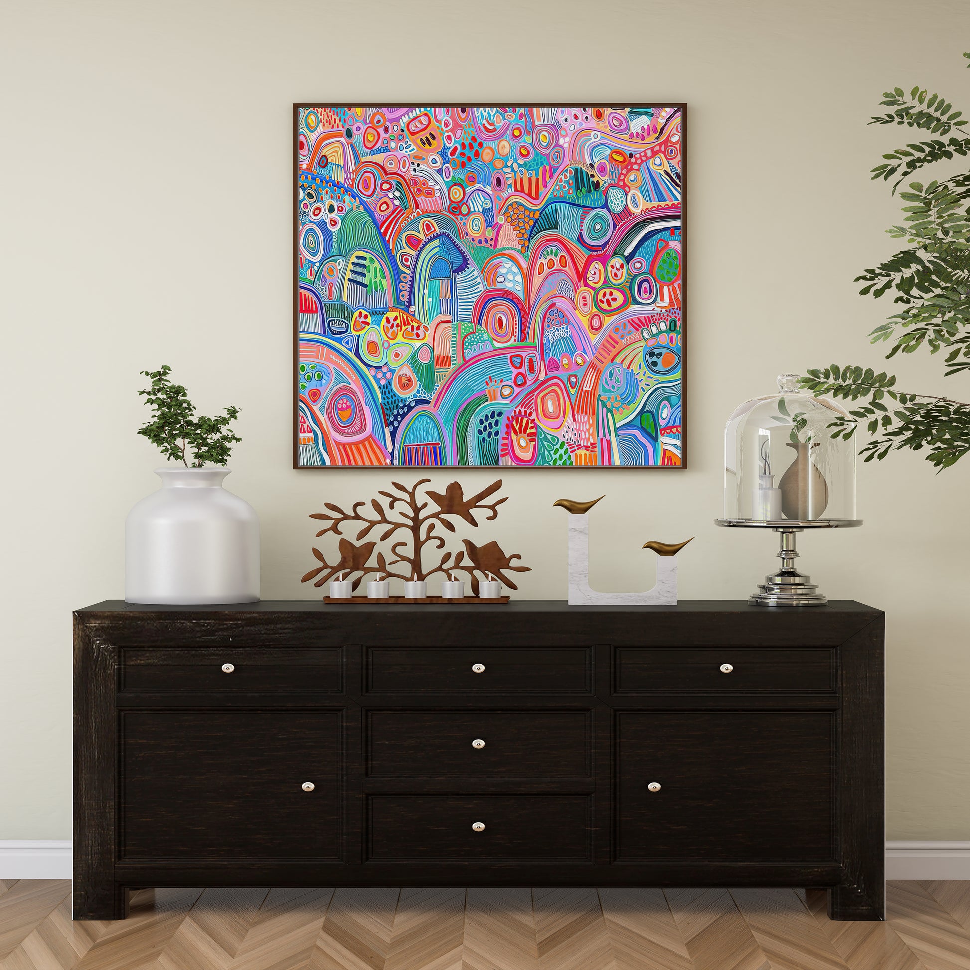 PARADISE - Aboriginal Art Poster
