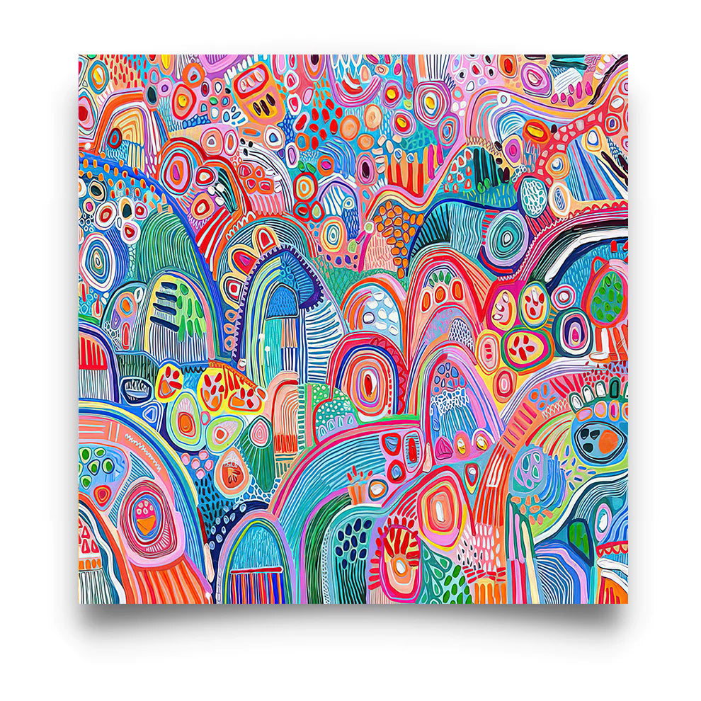 PARADISE - Aboriginal Art Poster