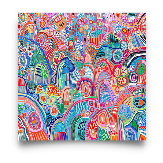 PARADISE - Aboriginal Art Poster